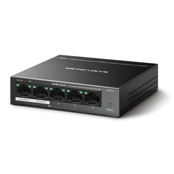 MERCUSYS MS105GP PoE+ switch 1