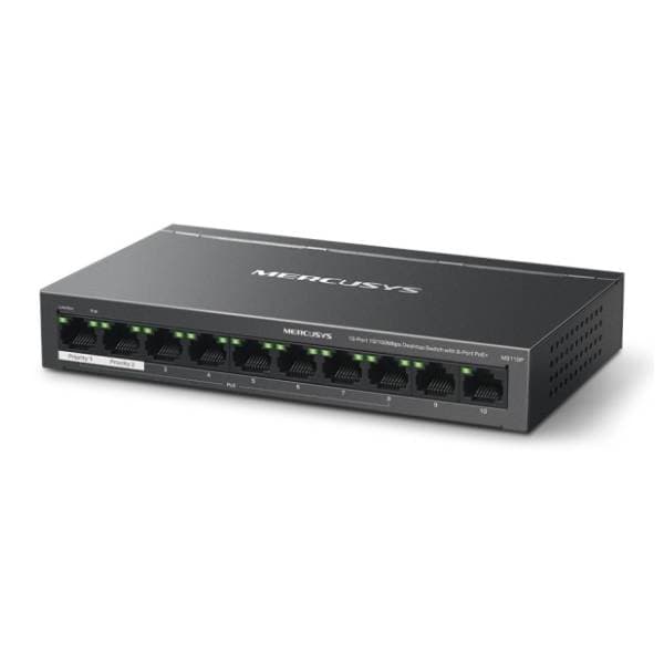 MERCUSYS MS110P 8-Port PoE+ switch 1