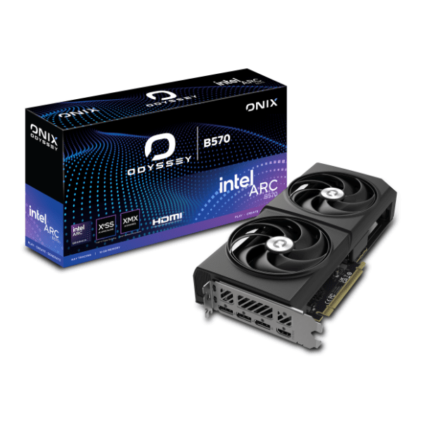 ONIX Intel Arc B570 ODYSSEY (8347-00178) 10GB GDDR6 160-bit grafička kartica 0