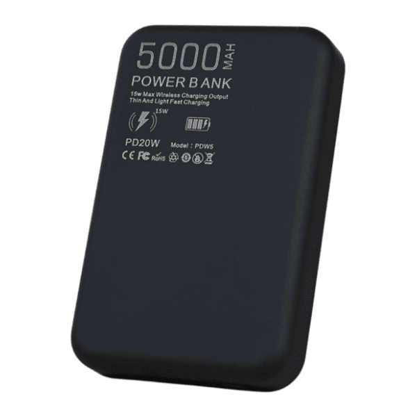 OXPOWER Magsafe W5 5000mAh crni power bank 0