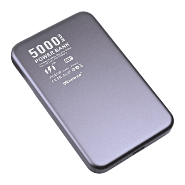 OXPOWER Magsafe W52 5000mAh sivi power bank 0