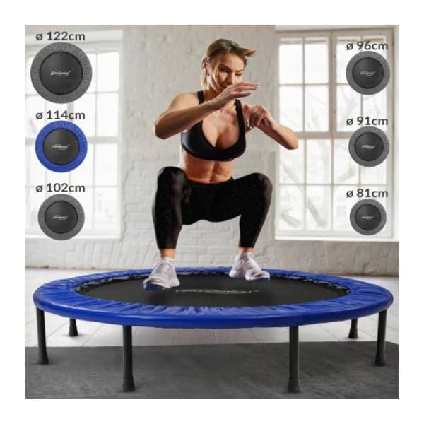 PHYSIONICS fitnes mini trambolina 114cm 1