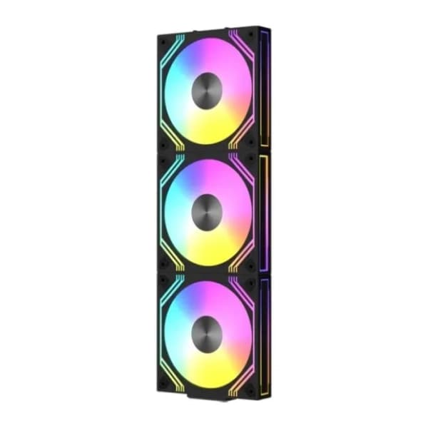 RAIDMAX 3in1 Black NV-MD120FBP3 ventilator za PC 1