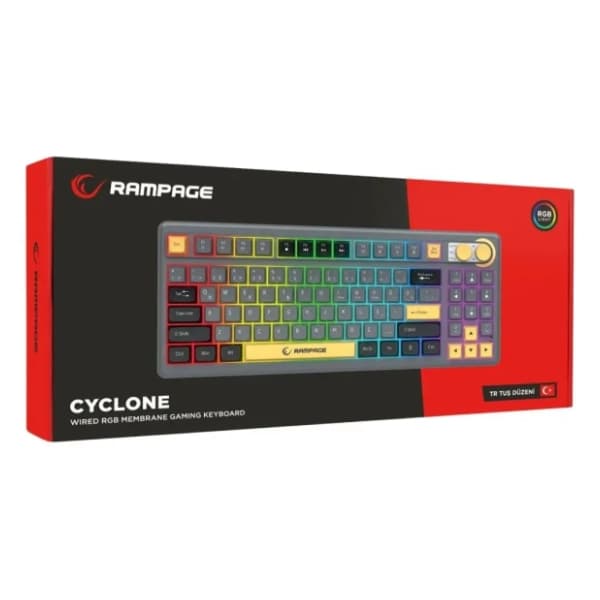 RAMPAGE tastatura Cyclone US 6