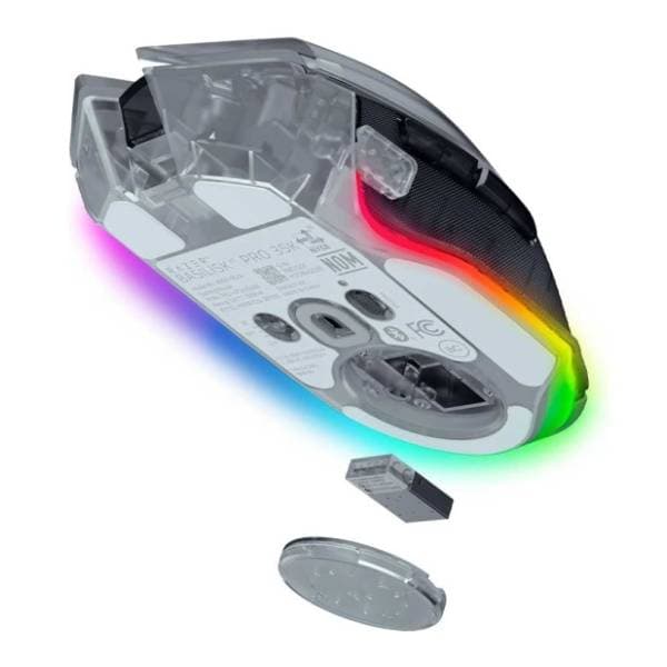 RAZER bežični miš Basilisk V3 Pro 35K Phantom White Edition 2