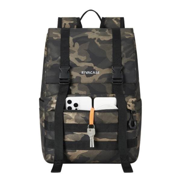 RIVACASE ranac za laptop Sherwood Roltop 7621 braon camo 15.6 1