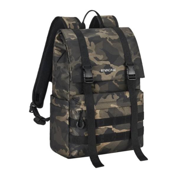 RIVACASE ranac za laptop Sherwood Roltop 7621 braon camo 15.6 2