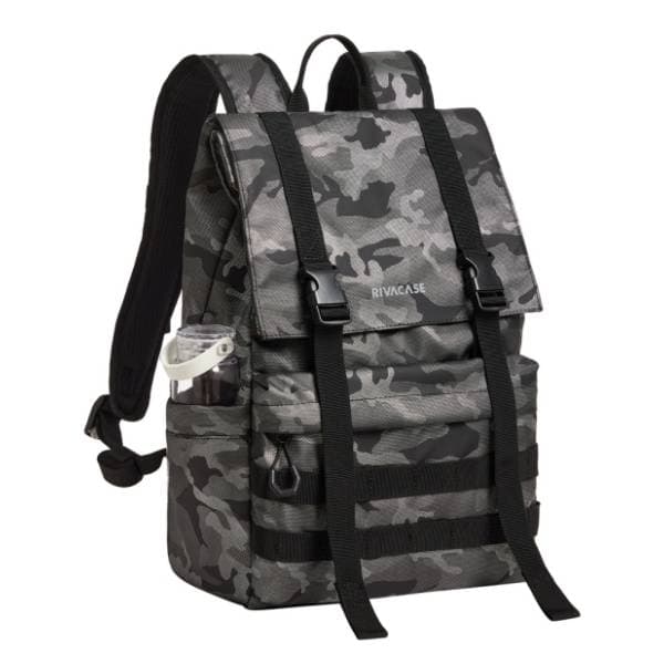RIVACASE ranac za laptop Sherwood Roltop 7621 siva camo 15.6 2