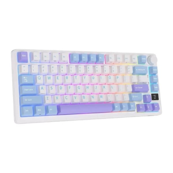ROYAL KLUDGE bežična tastatura M75 Brown Switch Taro Milk US 2