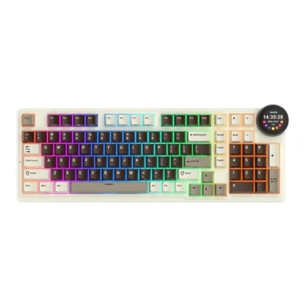 ROYAL KLUDGE bežična tastatura N99 Beige Switch Mocha Grey US 0