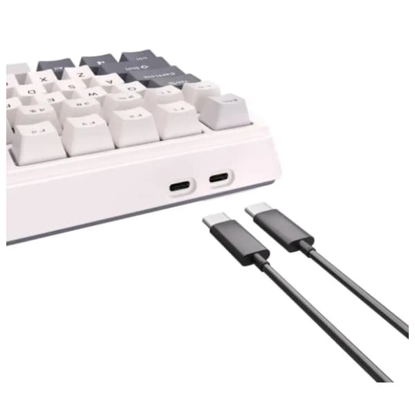ROYAL KLUDGE bežična tastatura RKH81 Sky Cyan Switch White US 6