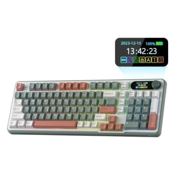 ROYAL KLUDGE bežična tastatura S98 Brown Switch Camping US 1