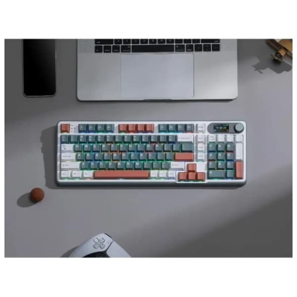 ROYAL KLUDGE bežična tastatura S98 Brown Switch Camping US 2