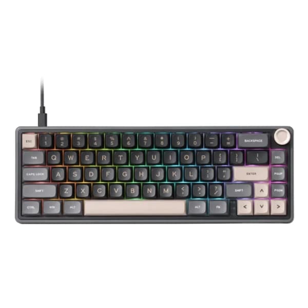ROYAL KLUDGE tastatura R65 Brown Switch Black US 0