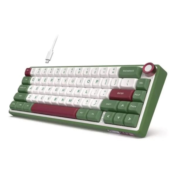 ROYAL KLUDGE tastatura R65 Brown Switch Greensand US 1