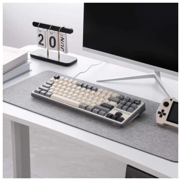 ROYAL KLUDGE tastatura R87 Pro Cream Switch Grey US 1