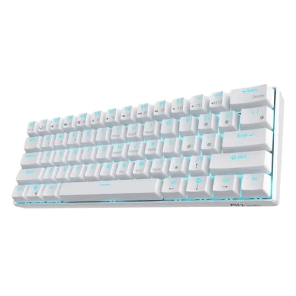 ROYAL KLUDGE bežična tastatura RK61 Brown Switch White US 1