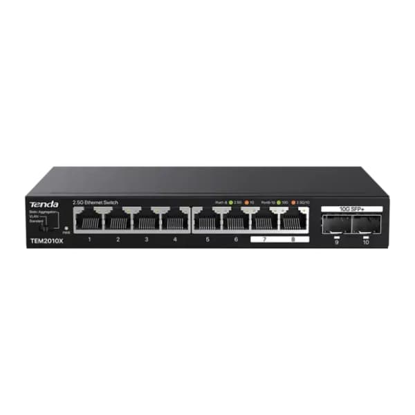 TENDA TEM2010X 8-port switch 0
