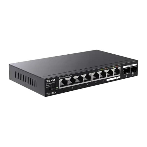 TENDA TEM2010X 8-port switch 1