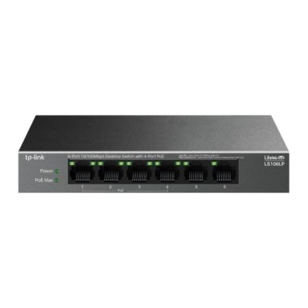 TP-LINK LS106LP(UN) 6-port switch 0