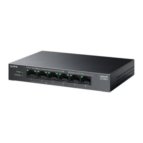 TP-LINK LS106LP(UN) 6-port switch 1