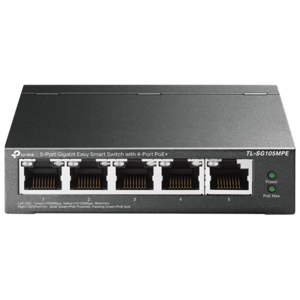 TP-LINK TL-SG105MPE 5-port switch 0