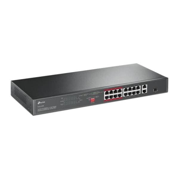 TP-LINK TL-SL1218P 16-port switch 1