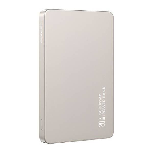 USAMS CD231 5000mAh 20W Titanium power bank 0