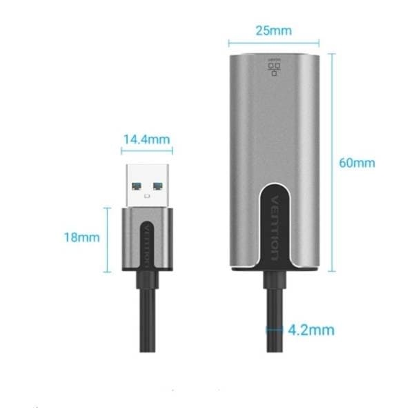 VENTION USB-A / RJ-45 0.15m mrežni adapter 1