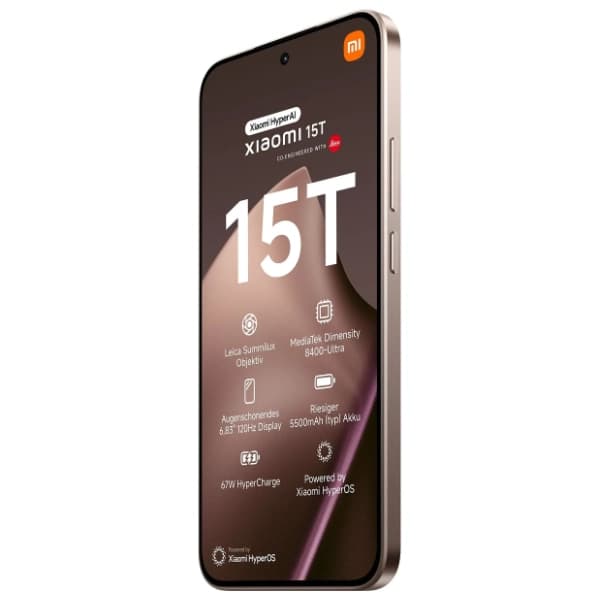 XIAOMI 15T 12/256GB Rose Gold (MZB0KUWEU) 12