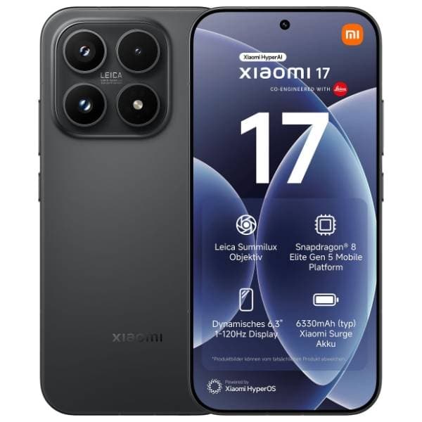 XIAOMI 17 12/256GB Black (MZB0MMKEU) 11