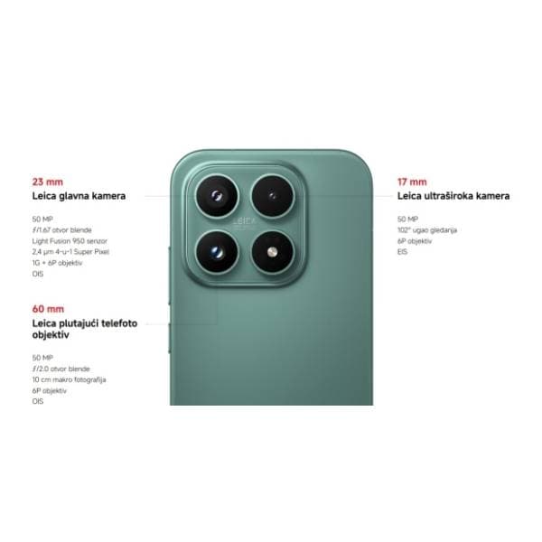 XIAOMI 17 12/512GB Alpine Pink (MZB0MMOEU) 12