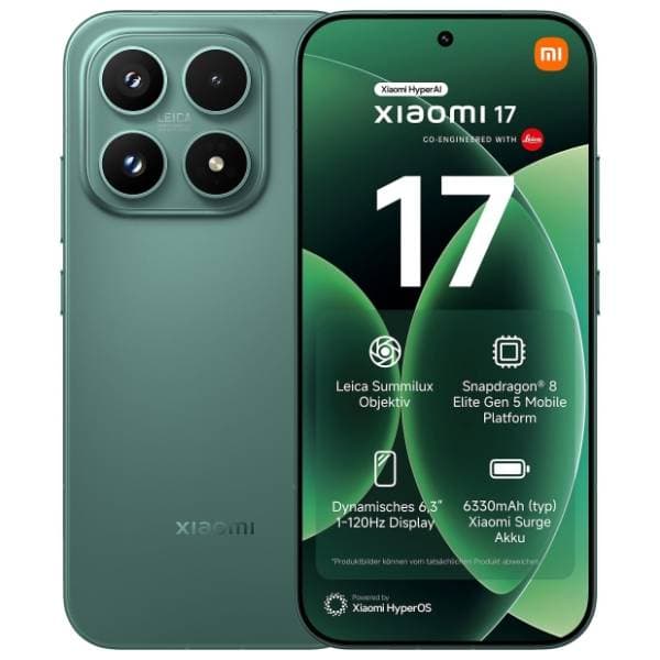 XIAOMI 17 12/512GB Venture Green (MZB0MM4EU) 11