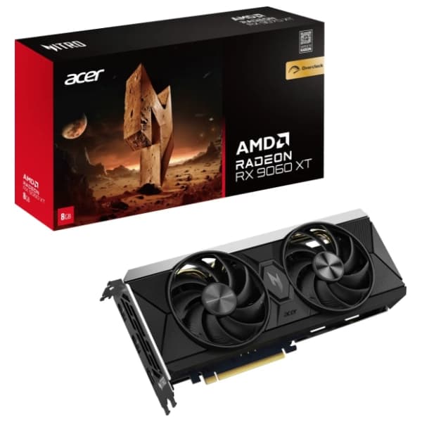 ACER AMD Radeon RX 9060 XT Nitro OC 8GB GDDR6 128-bit grafička kartica 0