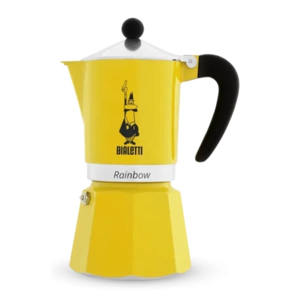 BIALETTI Moka pot lonče Rainbow Giallo 3 Cup 0