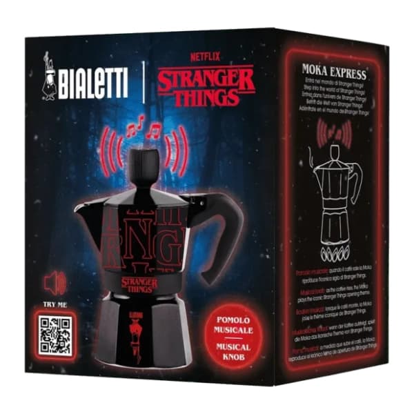 BIALETTI Moka pot lonče Stranger Things 3 Cup 1