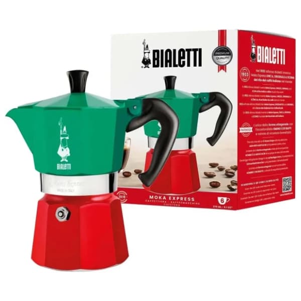 BIALETTI Moka pot lonče Tricolore 6 Cup 1