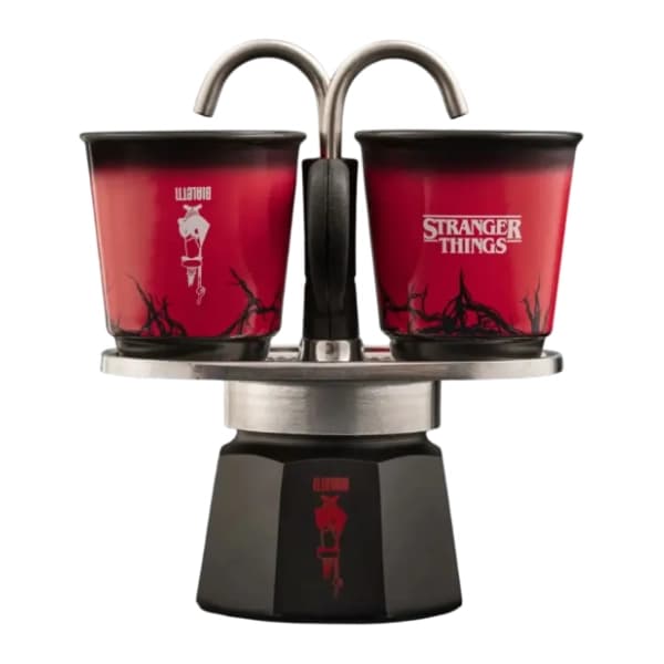 Bialetti Moka pot Stranger Things set 2 Cup 0