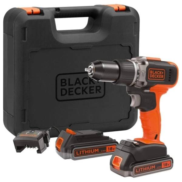 Black & Decker BCD003ME2K 2x2.5Ah aku bušilica 0