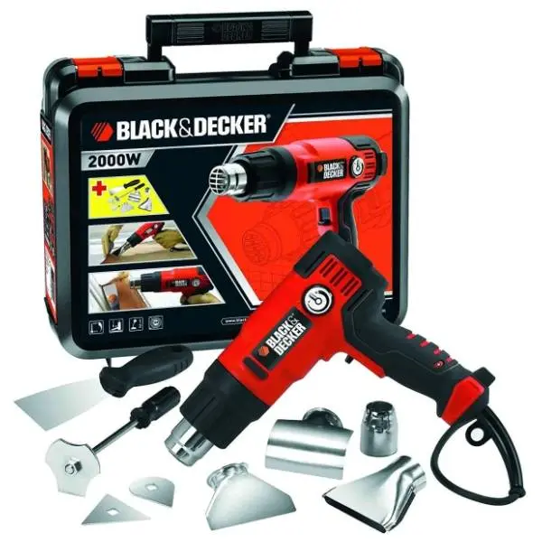 Black & Decker KX2200K fen za vreli vazduh sa koferom i priborom 0
