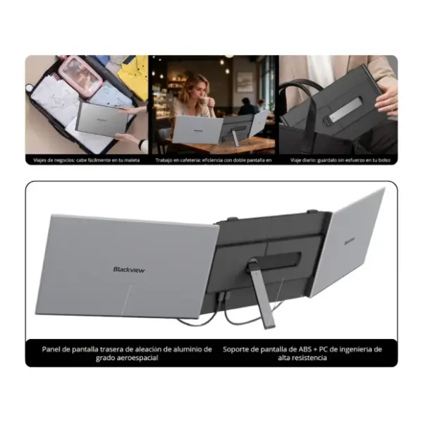 BLACKVIEW prenosivi dual monitori 14'' IPS Portable DCM6 9