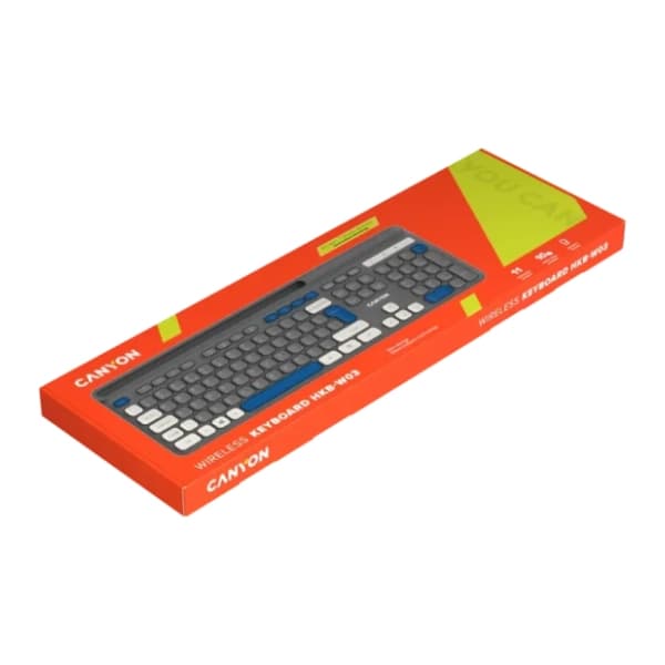 CANYON bežična tastatura HKB-W03 EN Grey 4