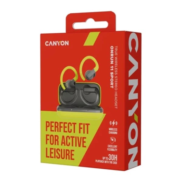 CANYON slušalice OnRun 11 Sport žute 4