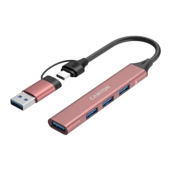 CANYON USB Hub 4-in-1 DS-02 Pink 0