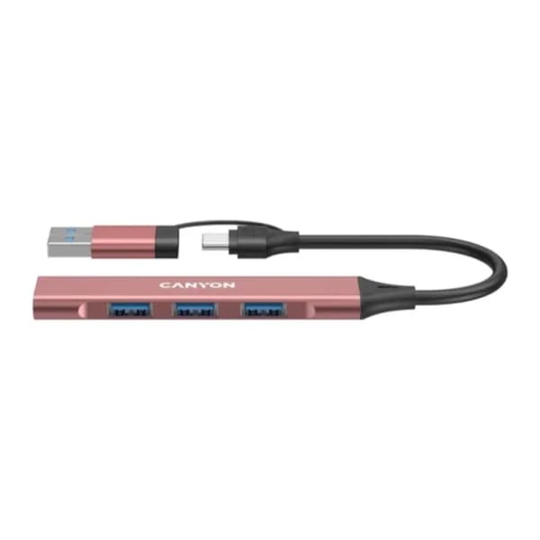 CANYON USB Hub 4-in-1 DS-02 Pink 3