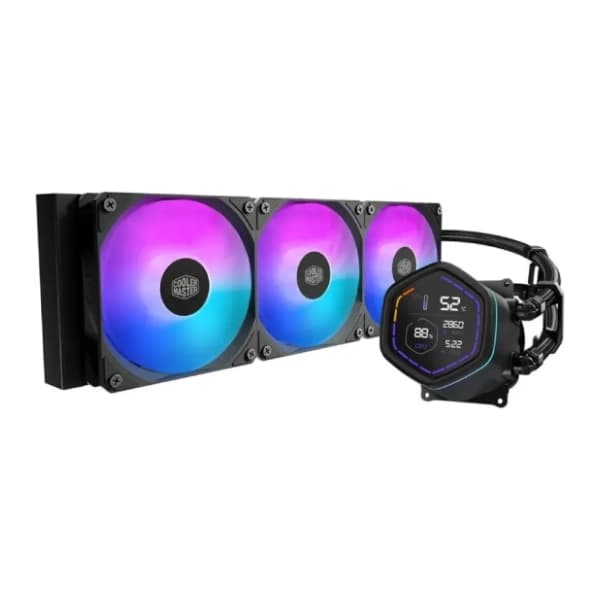COOLER MASTER Masterliquid Core NexDigital 360 ARGB Black vodeno hlađenje 0