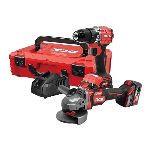 DCK KCKC04EK aku set alata KDJZ2060i + KDSM04-125 2x4.0Ah 0