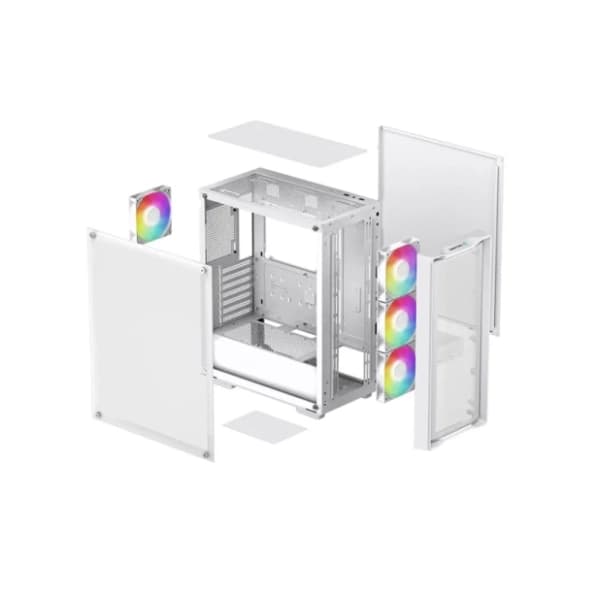 DeepCool kućište CC560 Mesh V2 White 9