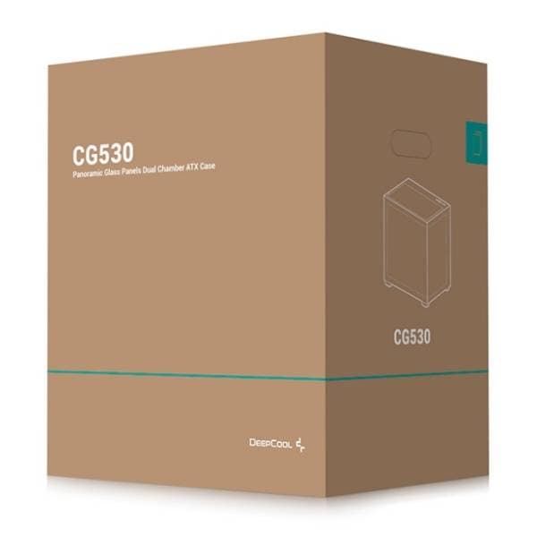 DeepCool kućište CG530U 4F Black 13