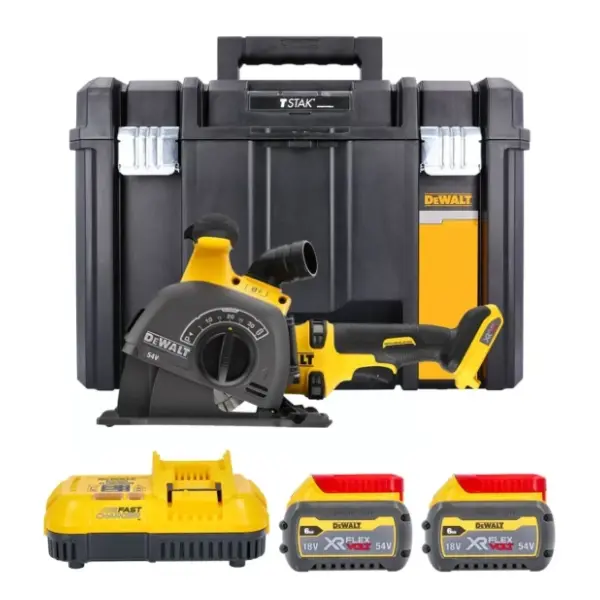 DeWALT DCG200T2 2x6.0Ah 54V aku šlicerica 0